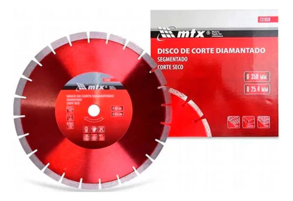 Disco De Corte Diamantado P/ Asfalto 14 Pol 350x25,4 Mtx - Imagem 4