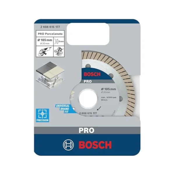 Disco Diamantado Bosch PRO Porcelanato 105mm - Imagem 3