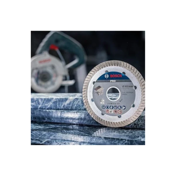Disco Diamantado Bosch PRO Porcelanato 105mm - Imagem 2