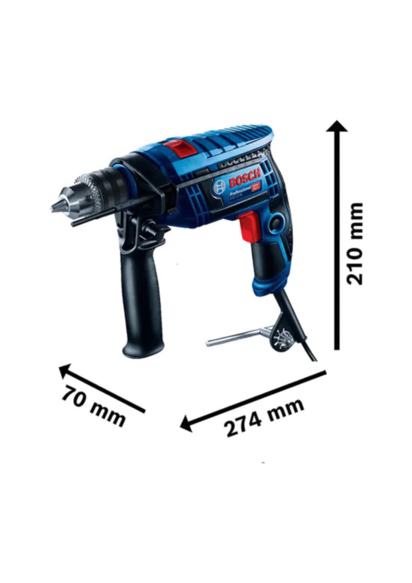 Furadeira De Impacto 1/2 750 Watts Gsb 13 Re Bosch - Imagem 7