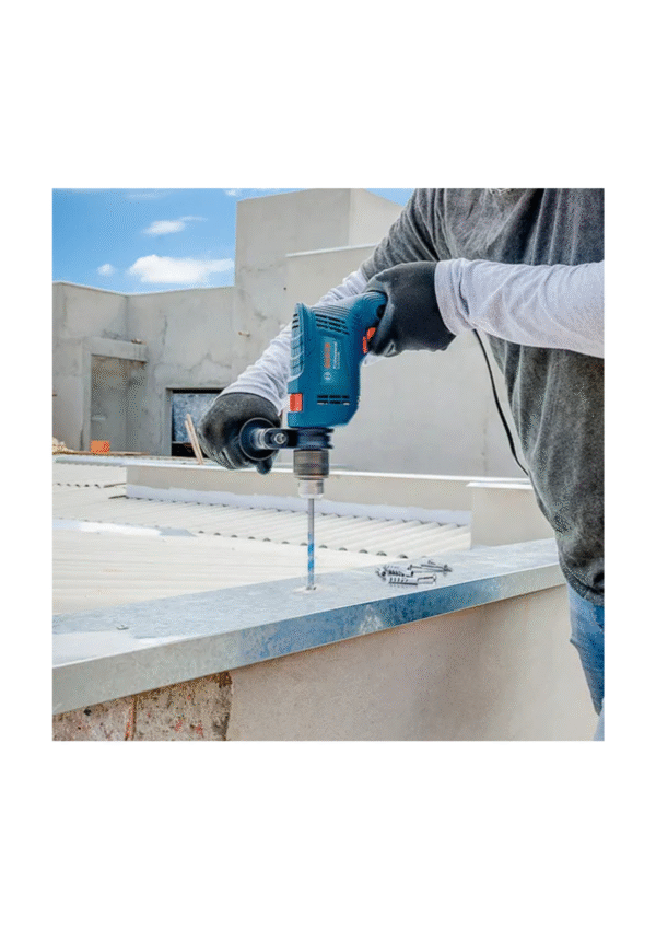 Furadeira Parafusadeira Elétrica De 13mm Bosch Gsb 550 Re 550w Azul - Imagem 4